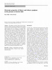 Research paper thumbnail of Electronic properties of bilayer and trilayer graphyne in the presence of electric field