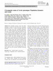 Research paper thumbnail of Circumpolar status of Arctic ptarmigan: Population dynamics and trends