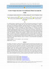 Research paper thumbnail of Covid-19 Salgını Sürecinde Evin Kullanımına İlişkin Sosyolojik Bir Analiz / A Sociological Analysis about the Use of Home during the Covid-19 Pandemic Period