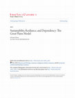 Research paper thumbnail of Sustainability, Resiliance, and Dependency: The Great Plains Model