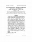 Research paper thumbnail of Evaluation of genetic variation in segregating population of pea (Pisum sativum L.)