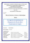 Research paper thumbnail of Une approche de specification des changements de besoins basée transformations de graphes