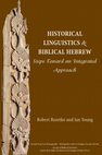 Research paper thumbnail of 2014 Rezetko Young Historical Linguistics and Biblical Hebrew