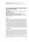 Research paper thumbnail of Human-automation interaction strategies and models for life science applications