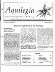 Research paper thumbnail of Aquilegia, Vol. 16 No. 2, March-April 1992: Newsletter of the Colorado Native Plant Society