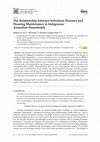 Research paper thumbnail of The Relationship between Infectious Diseases and Housing Maintenance in Indigenous Australian Households