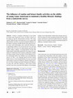 Research paper thumbnail of The influence of routine and leisure family activities on the ability of young Asian Americans to maintain a healthy lifestyle: findings from a nationwide survey