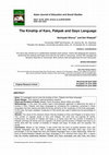 Research paper thumbnail of The Kinship of Karo, Pakpak and Gayo Language