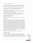 Research paper thumbnail of X-Ray Fluorescence Analysis of Ground Coffee