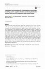 Research paper thumbnail of Commodity flow estimation for a metropolitan scale freight modeling system: supplier selection considering distribution channel using an error component logit mixture model