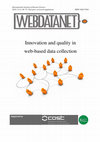 Research paper thumbnail of WEBDATANET: Innovation and quality in web-based data collection