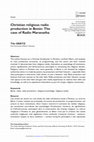 Research paper thumbnail of Christian religious radio production in Benin: The case of Radio Maranatha