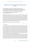 Research paper thumbnail of Biosensor of Urine Analysis Based on Graphene Nano Sheet