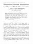 Research paper thumbnail of Special sequences as subcodes of reed-solomon codes