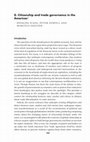 Research paper thumbnail of Citizenship and trade governance in the Americas