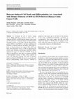 Research paper thumbnail of Butyrate-Induced Cell Death and Differentiation Are Associated with Distinct Patterns of ROS in HT29-Derived Human Colon Cancer Cells