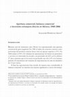 Research paper thumbnail of Trade liberalization, trade balance and foreign direct investment in Mexico, 1980-2006