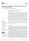 Research paper thumbnail of Approaches to Combat the Polysulfide Shuttle Phenomenon in Li–S Battery Technology