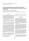 Research paper thumbnail of Impact of Educational Program on Knowledge, Attitude and Practice of Prisoners, Officers and Soldiers at Menoufia Governorate Prison, Egypt