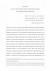 Research paper thumbnail of 'Introduction: Quis dixit? The Vicissitudes of Authority in Early Modern Cosmology,' (De)Constructing Authority in Early Modern Cosmology, eds Ovanes Akopyan and Pietro Daniel Omodeo, special issue of Perspectives on Science, 30:5 (2022), 819–25.