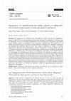 Research paper thumbnail of Engagement y/o intensificación del trabajo ¿opción y/o obligación?: «Si no haces lo que te gusta, te tiene que gustar lo que haces»