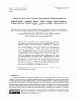 Research paper thumbnail of Control of Linear Servo Carts with Integral-Based Disturbance Rejection