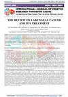 Research paper thumbnail of The Review on Laryngeal Cancer and It's Treatment