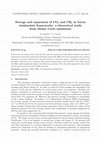 Research paper thumbnail of Storage and separation of CO2 and CH4 in boron imidazolate frameworks: a theoretical study from Monte Carlo simulation