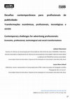 Research paper thumbnail of Desafios contemporâneos para profissionais de publicidade