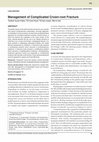 Research paper thumbnail of Management of Complicated Crown-root Fracture