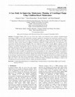 Research paper thumbnail of A Case Study for Improving Maintenance Planning of Centrifugal Pumps Using Condition-Based Maintenance