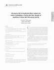 Research paper thumbnail of Alcances del tratado de libre comercio Colombia-Corea del sur desde el análisis crítico del discurso (ACD)