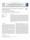 Research paper thumbnail of Evaluation of approaches used for optimization of stand-alone hybrid renewable energy systems