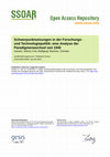 Research paper thumbnail of Schwerpunktsetzungen in der Forschungsund Technologiepolitik – eine Analyse der Paradigmenwechsel seit 1945