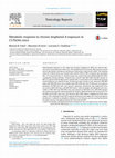 Research paper thumbnail of Metabolic response to chronic bisphenol A exposure in C57bl/6n mice