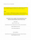 Research paper thumbnail of How shall we all live together?: Meta‐analytical review of the mutual intercultural relations in plural societies project