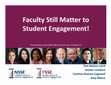 Research paper thumbnail of Faculty still matter to student engagement