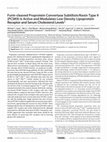 Research paper thumbnail of Furin-cleaved Proprotein Convertase Subtilisin/Kexin Type 9 (PCSK9) Is Active and Modulates Low Density Lipoprotein Receptor and Serum Cholesterol Levels