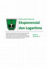 Research paper thumbnail of Bahan Ajar Eksponensial dan Logaritma