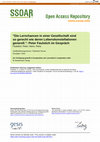 Research paper thumbnail of Die Lernchancen in einer Gesellschaft sind so gerecht wie deren Lebenskonstellationen generell.": Peter Faulstich im Gespräch