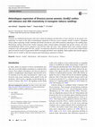 Research paper thumbnail of Heterologous expression of Brassica juncea annexin, AnnBj2 confers salt tolerance and ABA insensitivity in transgenic tobacco seedlings