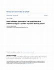 Research paper thumbnail of Homo indifferens" Aproximación a la comprensión de la indiferencia religiosa y posibles respuestas desde la pastoral