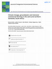 Research paper thumbnail of Climate change, groundwater and intensive commercial farming in the semi-arid northern Sandveld, South Africa