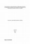 Research paper thumbnail of Working paper Proyecto de doctorado Juan Sandoval