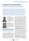 Research paper thumbnail of Management des Innovationsportfolios