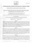 Research paper thumbnail of Continuing education in health from the perspective of Augustine of Hippo