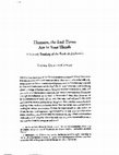 Research paper thumbnail of Humans, The End Times are in Your Hands: A Literary Reading of the Book of Zechariah