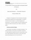 Research paper thumbnail of The Hard Problem of Consciousness Meets the Impossible Problem of Emergence and Drags along Demergence A Psychedelic Perspective