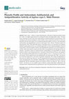 Research paper thumbnail of Phenolic Profile and Antioxidant, Antibacterial, and Antiproliferative Activity of Juglans regia L. Male Flowers