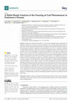 Research paper thumbnail of A Multi-Modal Analysis of the Freezing of Gait Phenomenon in Parkinson’s Disease